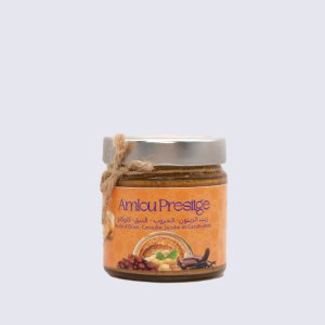 Amlou Prestige à base de Caroube, Jujube au goût de Cacahuète et Huile d'Olive 250 ml