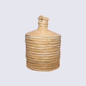 Petit panier en osier, vanity